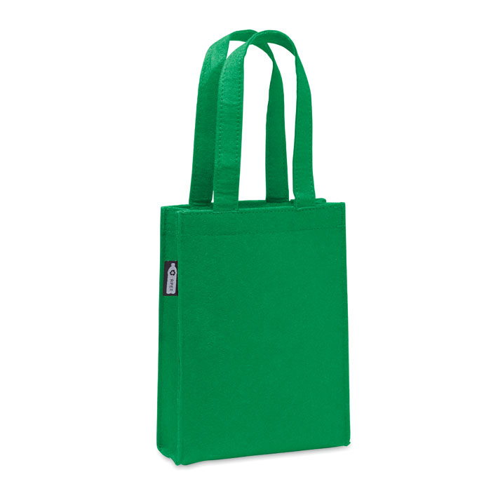 Sac cadeau feutre rPET personnalisable Feltote Vert 